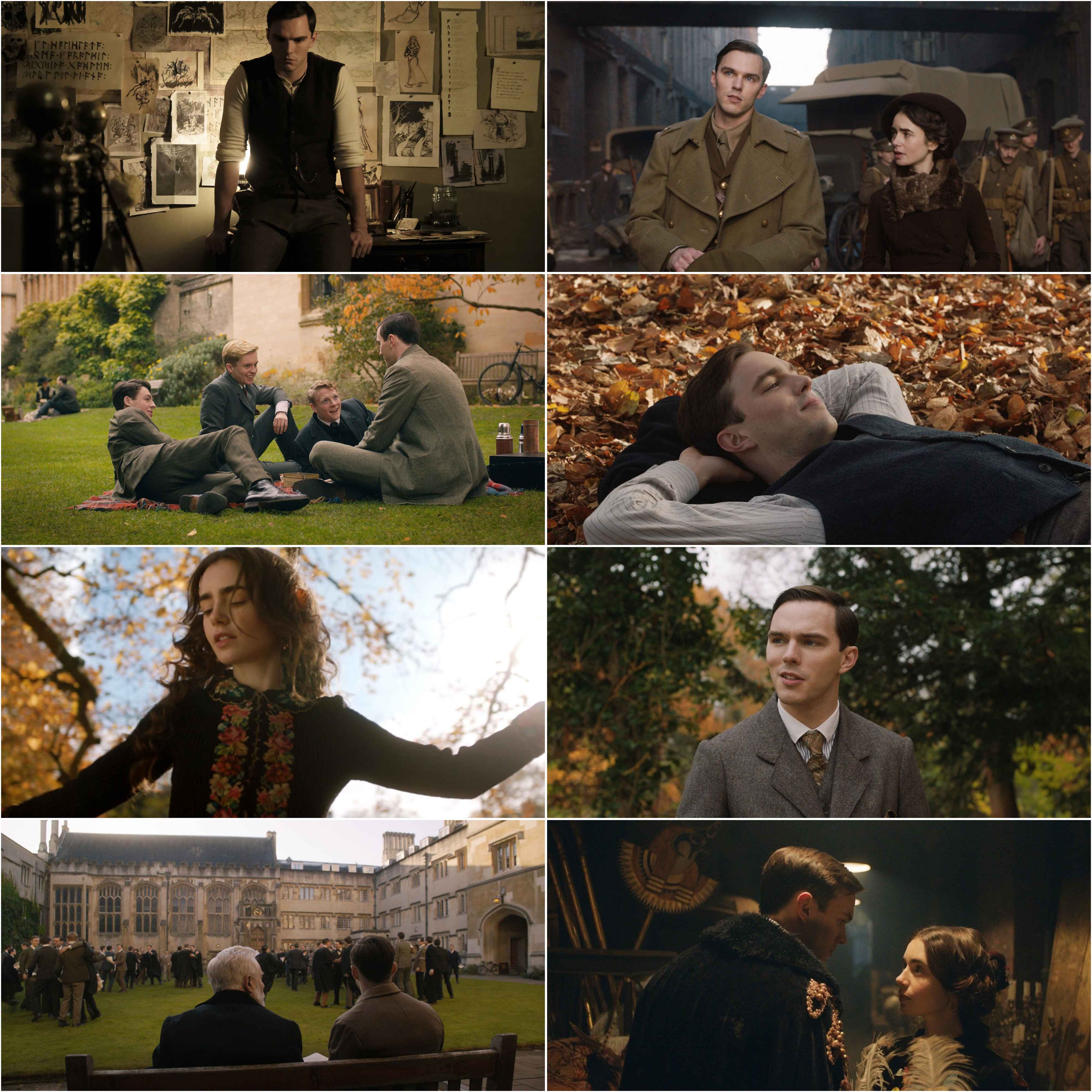 Tolkien 2019 Hindi English Dual Audio Hollywood Movie BluRay HD ESub Movies4U screenshot