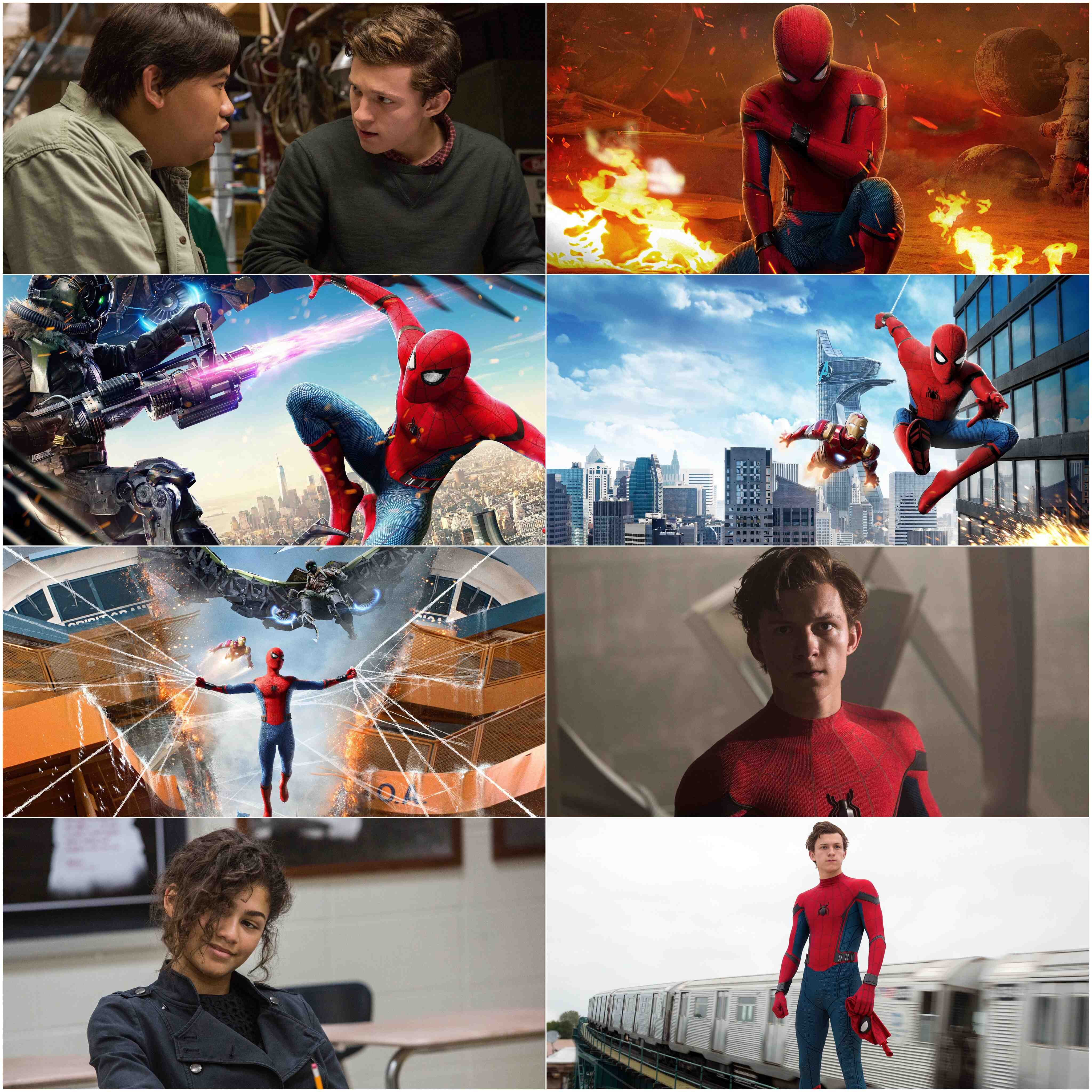 Spider Man Homecoming 2017 Hindi English Dual Audio Hollywood Movie BluRay HD ESub Movies4U screenshot