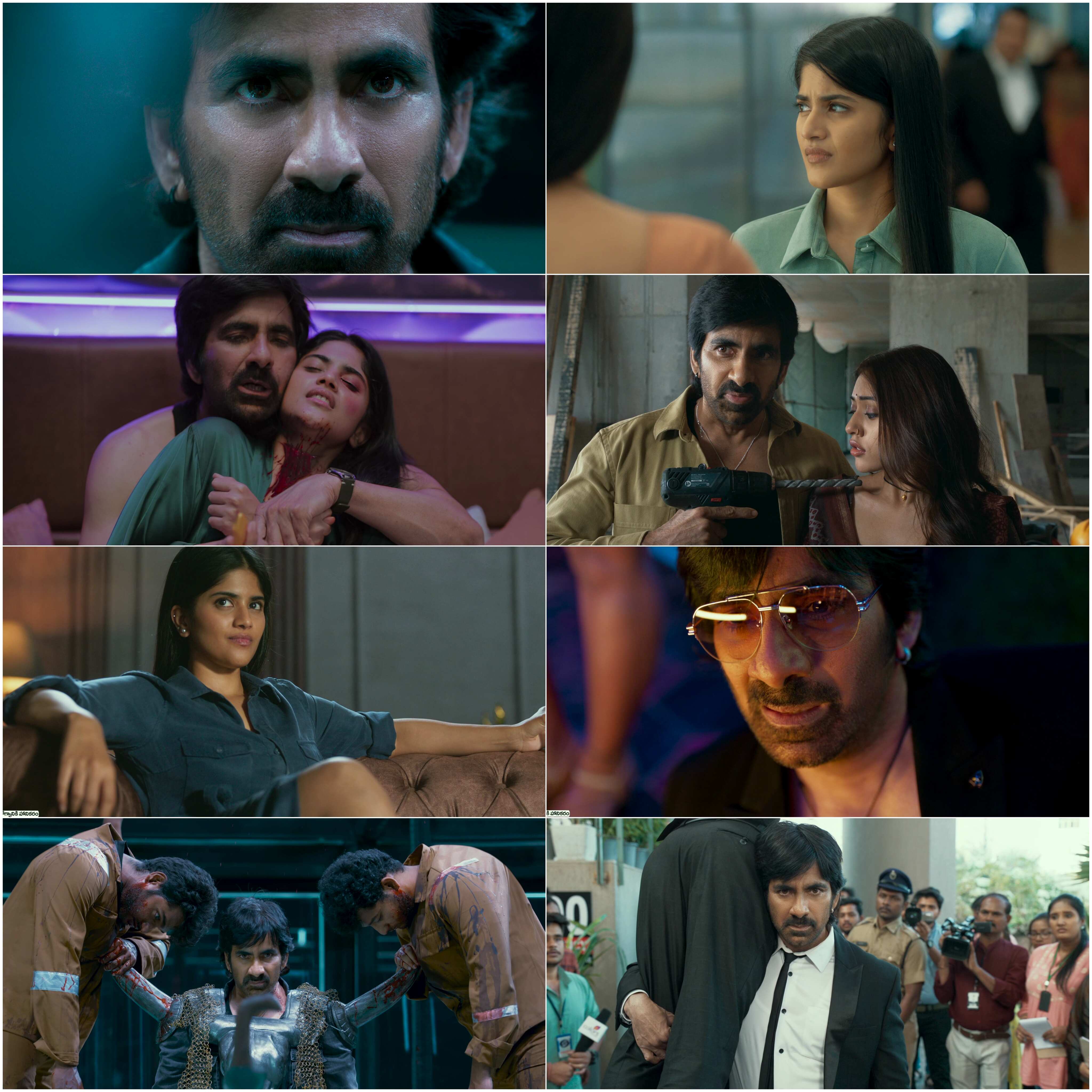 Ravanasura 2023 Hindi Telugu Dual Audio UnCut South Movie HD ESub Movies4U screenshot