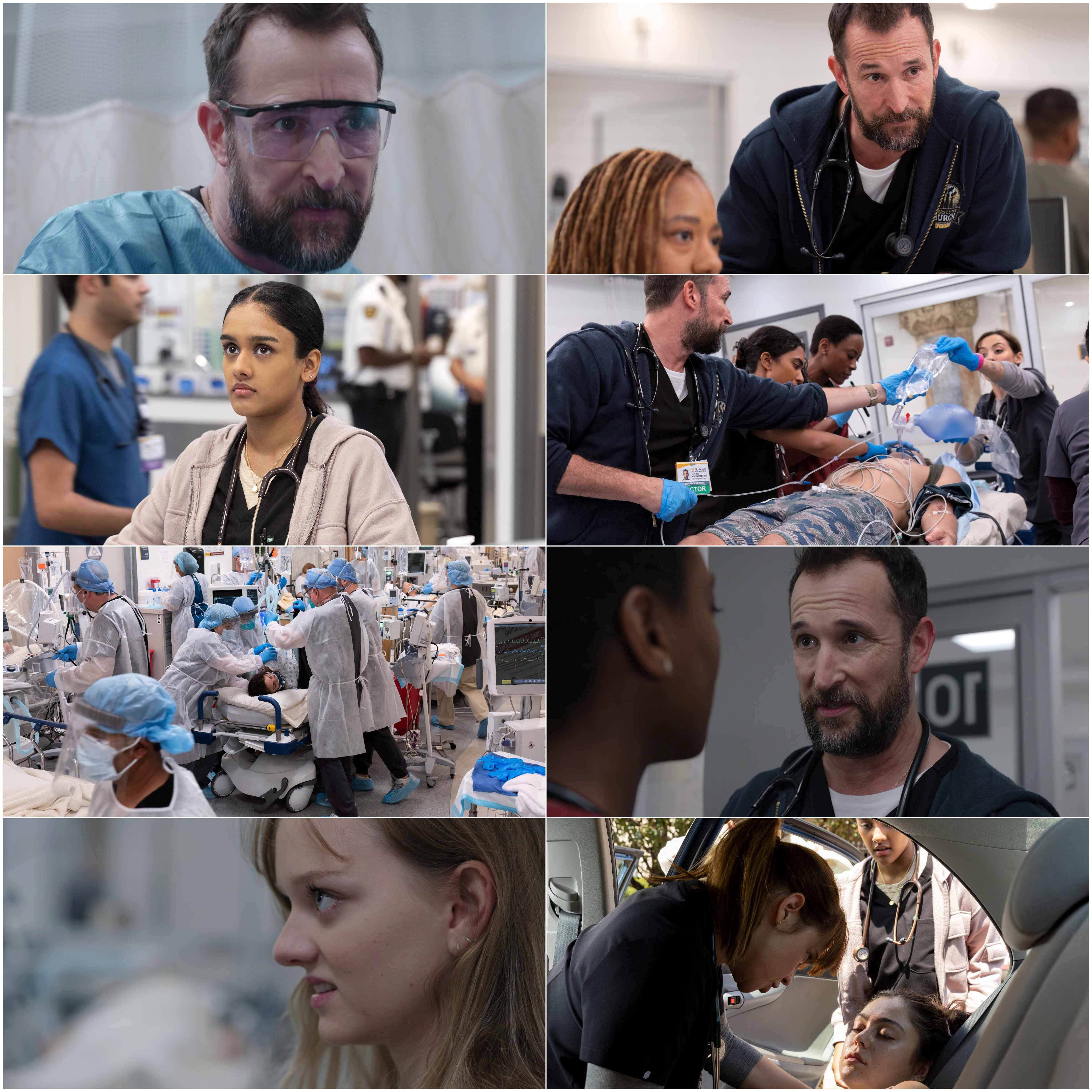 The Pitt S01 2025 Hindi English Dual Audio Completed Web Series HEVC ESub Movies4U screenshot