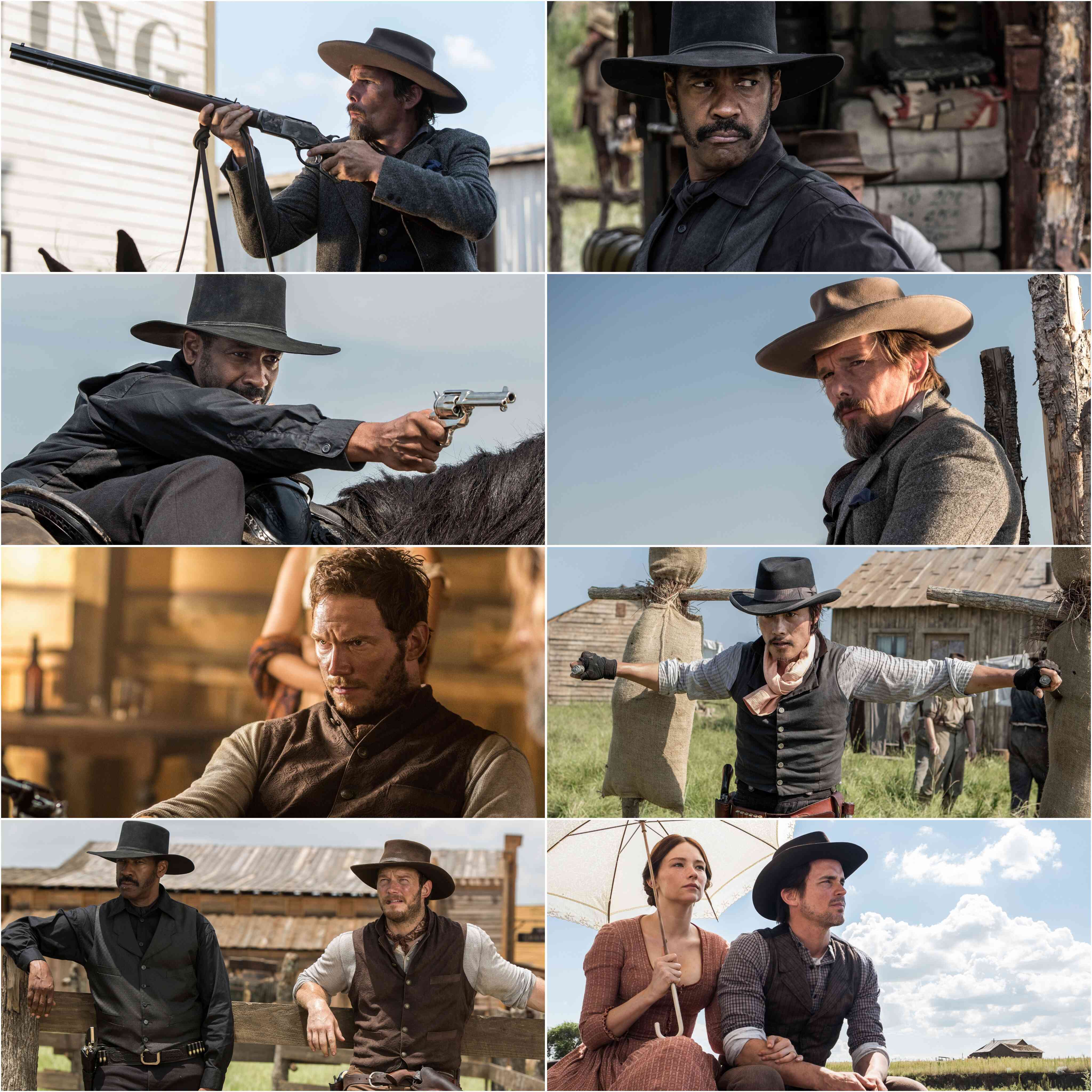 The Magnificent Seven 2016 Hindi English Dual Audio Hollywood Movie BluRay HD ESub Movies4U screenshot